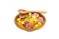 Fresh turnip stew - jota Royalty Free Stock Photo