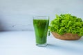 Fresh vegetable juices for health Royalty Free Stock Photo