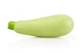 Fresh vegetable marrow on white Royalty Free Stock Photo