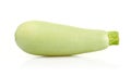 Fresh vegetable marrow on white Royalty Free Stock Photo