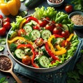 Fresh Vegetable Medley with Quinoa and Seasonal Spices