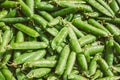 Fresh Vegetable Organic Green Beans Background Royalty Free Stock Photo