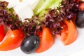 Fresh vegetable platter closeup. Royalty Free Stock Photo