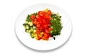 Fresh vegetable salad Royalty Free Stock Photo