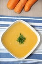 Fresh vegetable soup Royalty Free Stock Photo