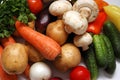 Fresh vegetables Royalty Free Stock Photo