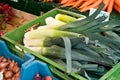 Fresh vegetables ar the market Royalty Free Stock Photo