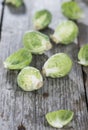 Fresh Vegetables (Brussel Sprouts) Royalty Free Stock Photo