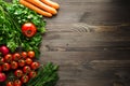 Fresh vegetables. Colorful vegetables background. Healthy vegetable . Assortment of fresh vegetables close up.Healthy food