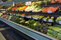 Fresh vegetables grocery store supermarket Royalty Free Stock Photo