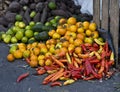 Fresh vegetables at the local market