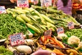 Fresh Vegetables Offering at Seattle Pike Place Market, Washington