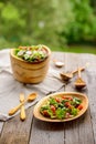 Fresh vegetables salad Royalty Free Stock Photo