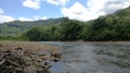 Fresh view of uncontaminated river Royalty Free Stock Photo