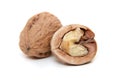 Fresh walnuts Royalty Free Stock Photo