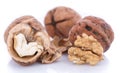 Fresh walnuts Royalty Free Stock Photo
