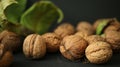 Walnut, walnuts in shell, brown, fresh walnut, diet