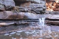 Fresh water in Alligator Gorge at Mount Remarkable National Park South Australia