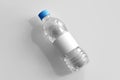 Fresh Water Bottle with Blank Label 3D Rendering Royalty Free Stock Photo