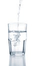 Fresh Water (clipping path) Royalty Free Stock Photo
