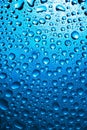 Fresh water droplets background Royalty Free Stock Photo