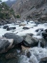 Fresh water of Gilgit Baltistan Royalty Free Stock Photo