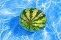 Fresh water-melon in water Royalty Free Stock Photo