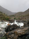 Fresh water in the mountains of Gilgit Baltistan Royalty Free Stock Photo