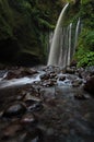 Tiu Kelep Waterfall, Desa Senaru Lombok Indonesia Royalty Free Stock Photo