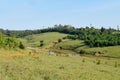 Fresh water river against a rural scene, Kenya Royalty Free Stock Photo