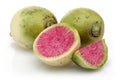 Fresh Watermelon radish with slice isolated Royalty Free Stock Photo