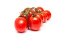 Fresh Wet Red Tomatoes Royalty Free Stock Photo