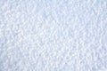 Fresh white blue snow in winter. Snowy surface, background, texture Royalty Free Stock Photo