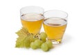 Fresh white grape juice Royalty Free Stock Photo