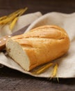 Fresh white loaf of bread Royalty Free Stock Photo