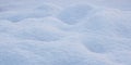 Fresh white snow background, snowdrift texture in winter, winter landscape Royalty Free Stock Photo