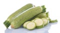 Fresh white zucchini Royalty Free Stock Photo