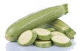 Fresh white zucchini Royalty Free Stock Photo