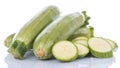 Fresh white zucchini Royalty Free Stock Photo