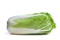 Fresh whole chinese cabbage isolated on white Royalty Free Stock Photo