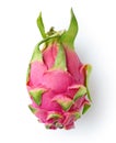 Fresh whole dragon fruit or pitahaya pitaya