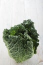 Fresh whole savoy cabbage