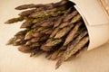 Fresh wild asparagus ready to be cooked Royalty Free Stock Photo