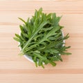 Fresh wild rocket Royalty Free Stock Photo
