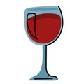 fresh wine cup drink Royalty Free Stock Photo