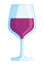 fresh wine drink cup Royalty Free Stock Photo