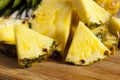 Fresh Yellow Organic Pineapple