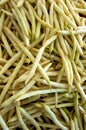 Fresh yellow string beans Royalty Free Stock Photo