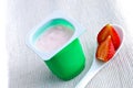 Fresh yoghurt Royalty Free Stock Photo