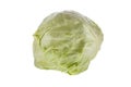 Fresh young cabbage isolated on white background. Spring green vegetables. Royalty Free Stock Photo